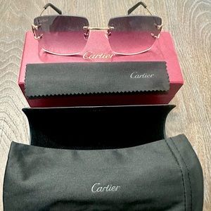 Men’s Brand New Cartier Sunglasses.